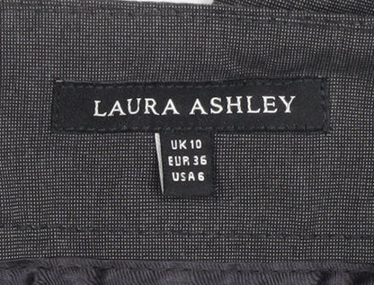 Laura Ashley Women's Black Bermuda Shorts Size 10