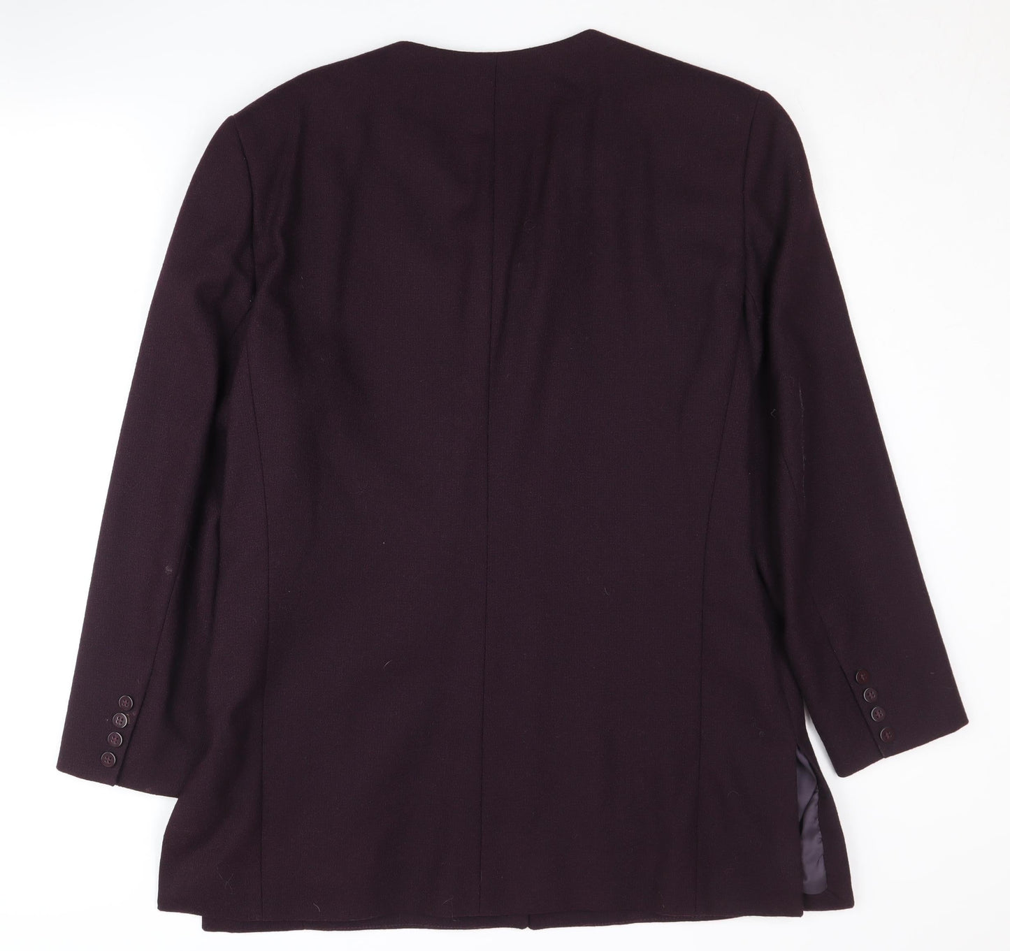 Viyella Women's Purple Wool Blazer Size 14