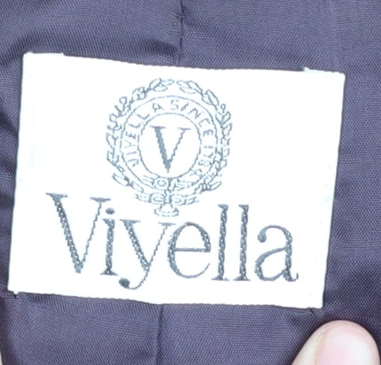 Viyella Women's Purple Wool Blazer Size 14