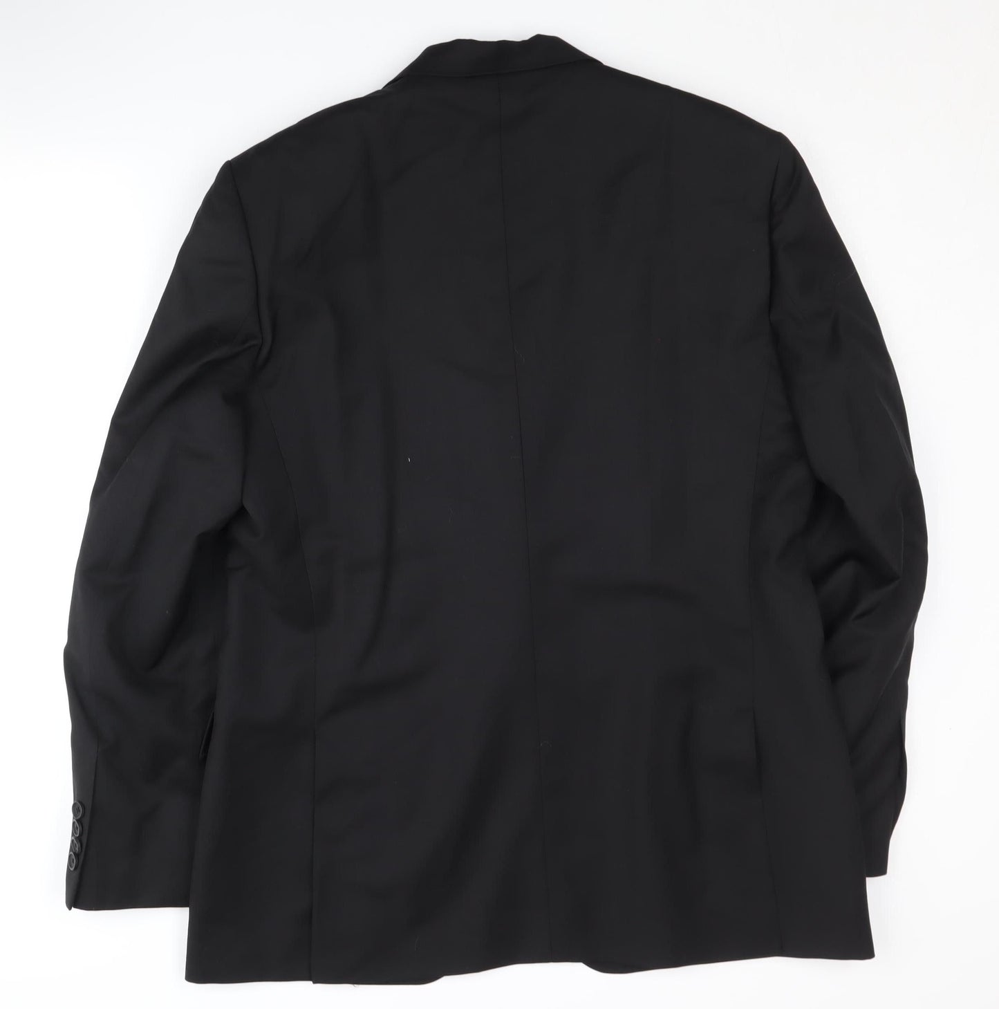 Mens UK Size 42 Jaeger Regular Black Suit Jacket