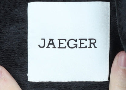 Mens UK Size 42 Jaeger Regular Black Suit Jacket