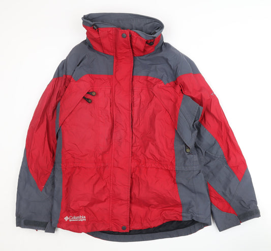 Columbia Women's Red/Grey 3-in-1 Jacket L
