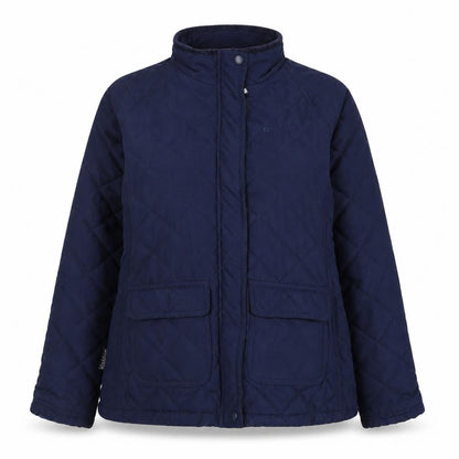Womens UK Size 10 Mountain Warehouse Blue Quilted Coat