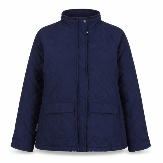 Womens UK Size 10 Mountain Warehouse Blue Quilted Coat