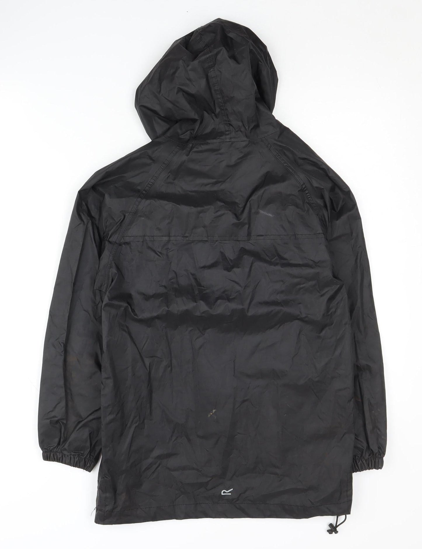 Regatta Boys Black Windbreaker Jacket 9-10 Years