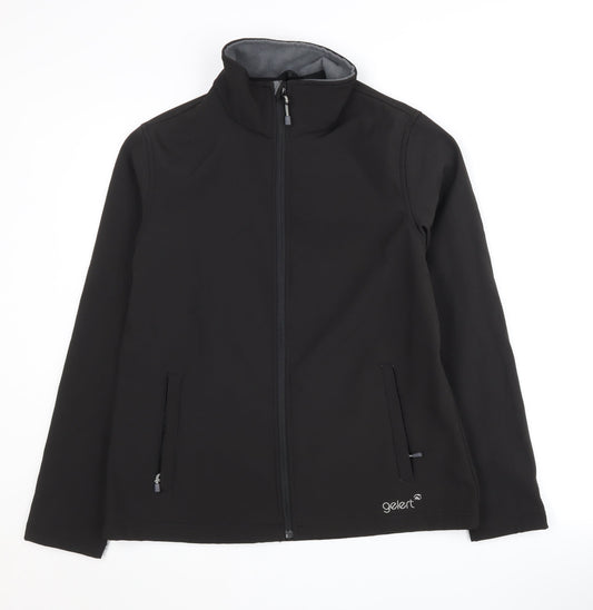 Gelert Women's Black Jacket Size 14 Full Zip