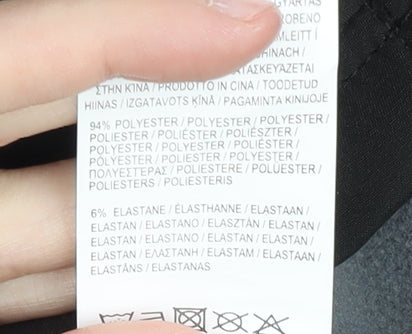 Gelert Women's Black Jacket Size 14 Full Zip