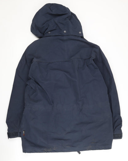Mens UK Size L Trespass Blue Parka Coat