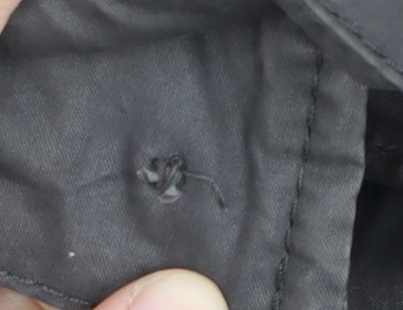 Mens UK Size M Fat Face Black Parka Coat