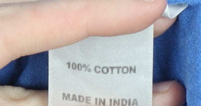 Peter Storm Men’s Blue XL Crew Neck Cotton T-Shirt