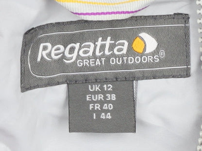 Womens UK Size 12 Regatta Grey 3-in-1 Jacket