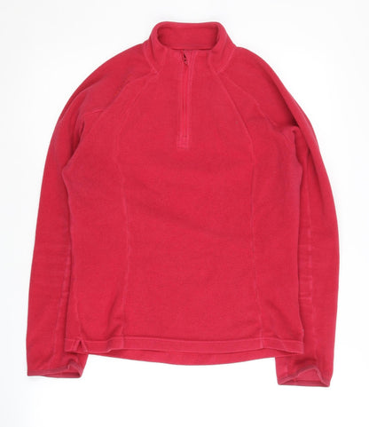 Decathlon Women's Red Fleece Sweatshirt Size 12