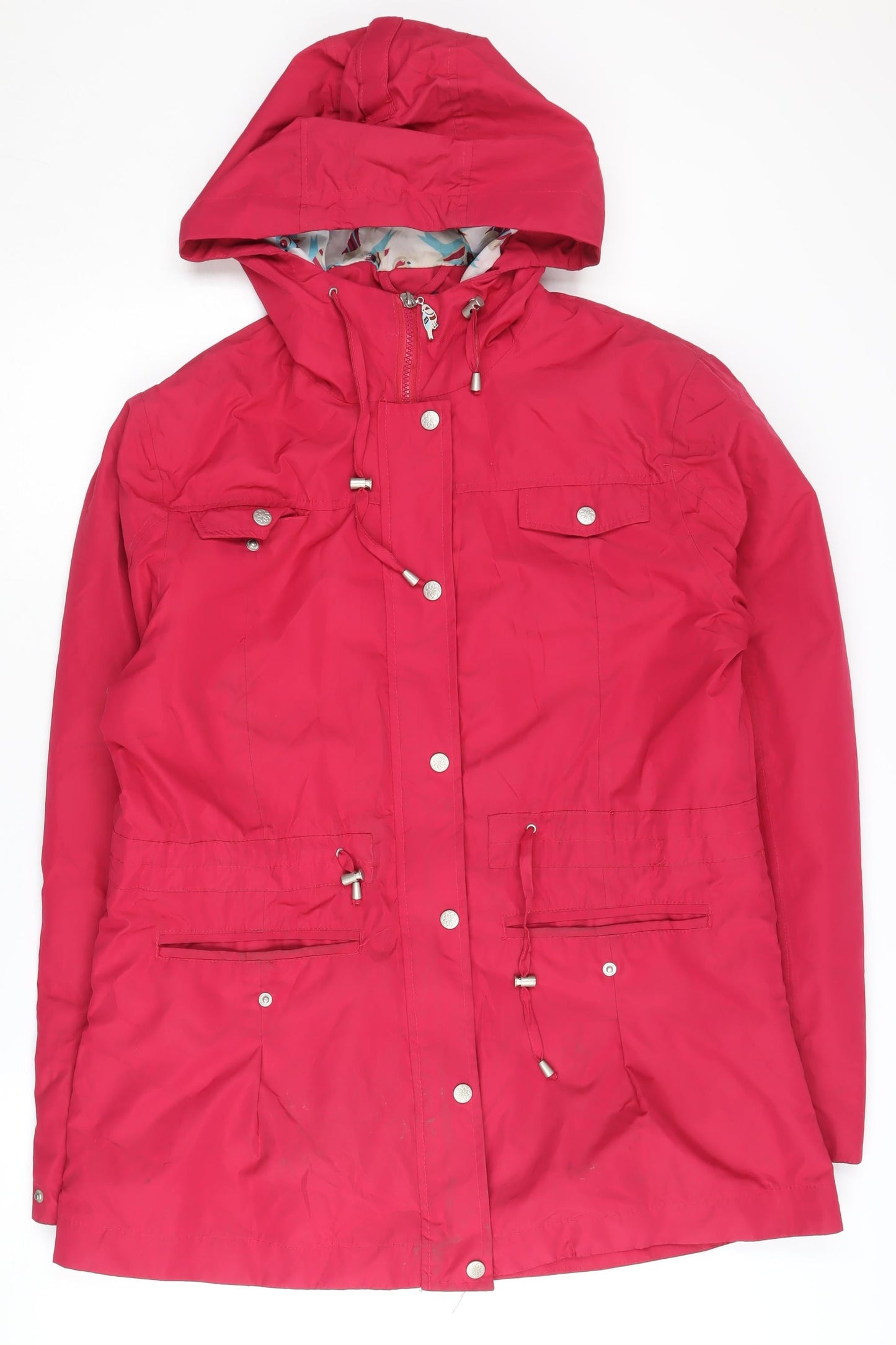 Country Estate Women's Red Parka Jacket Size 16