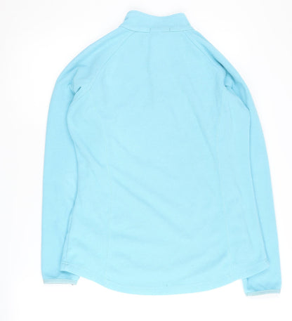 BERG Blue Fleece Sweatshirt, Unisex Adults L, Zip, Casual