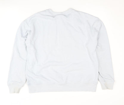 Womens UK Size XS Disney Blue Pullover Sweatshirt