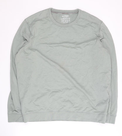 Mens UK Size XL FatFace Green Pullover Sweatshirt