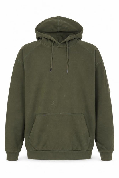 Mens UK Size M JACK & JONES Green Pullover Hoodie