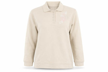 EWM Pure Classics Beige Women's M Sweatshirt