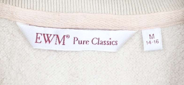 EWM Pure Classics Beige Women's M Sweatshirt