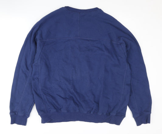 Umbro Men's Blue Pullover Sweatshirt L