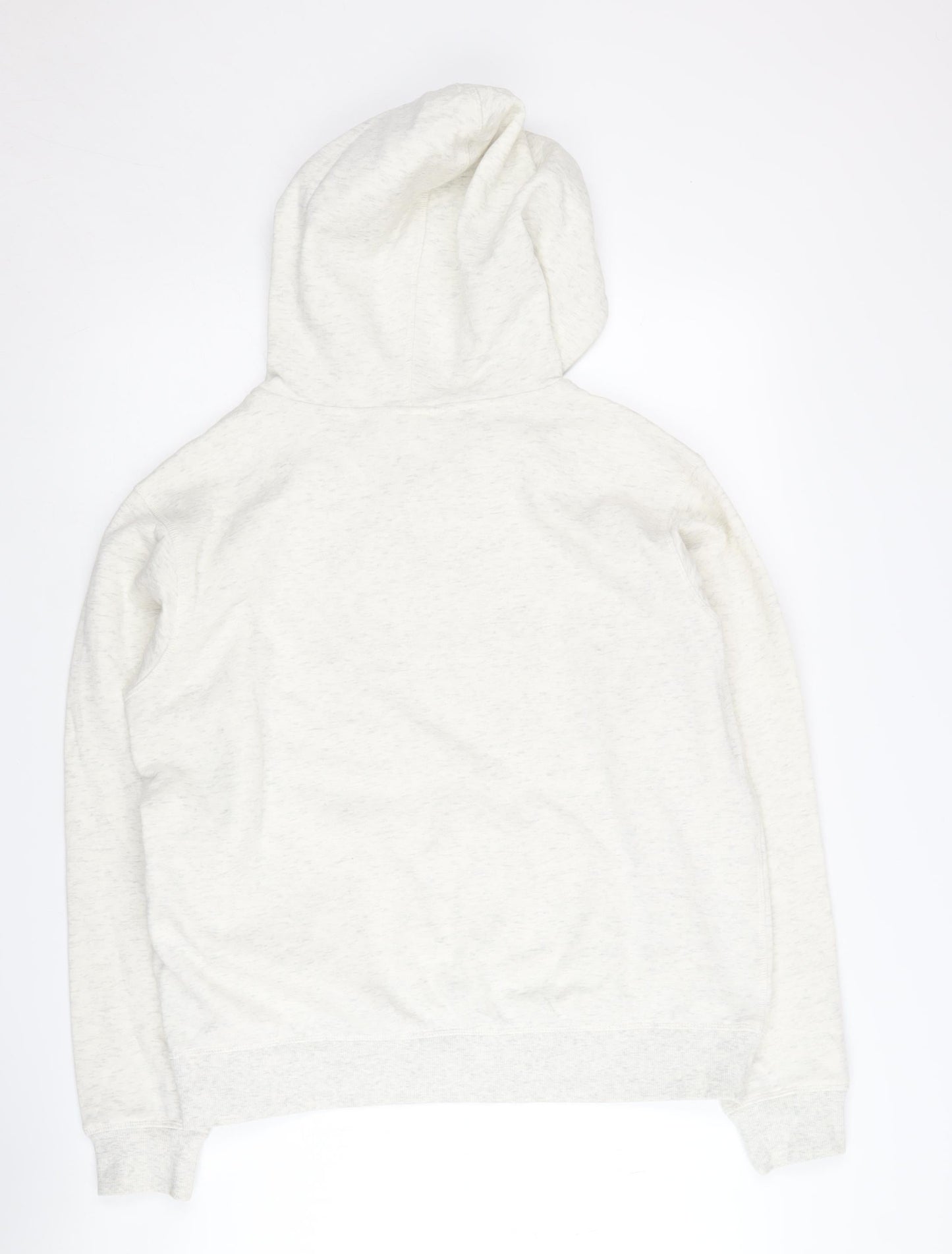 Unisex Adults UK Size M H&M Ivory Pullover Hoodie