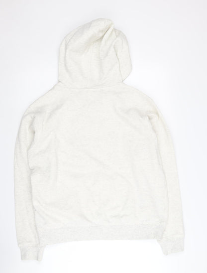 Unisex Adults UK Size M H&M Ivory Pullover Hoodie