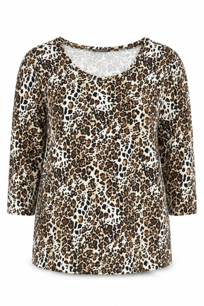 Womens UK Size 14 Basler Multicoloured Basic T-Shirt
