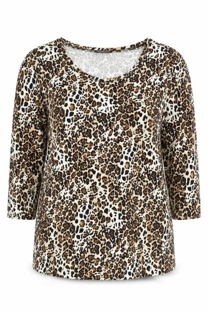Womens UK Size 14 Basler Multicoloured Basic T-Shirt