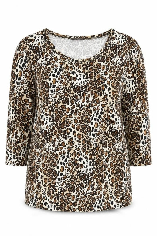 Womens UK Size 14 Basler Multicoloured Basic T-Shirt
