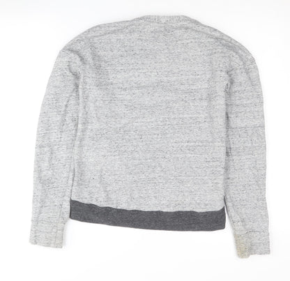 Adidas Women's Grey XS Slim Fit Sweatshirt