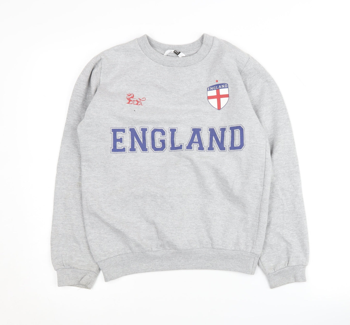 PEPCO Boys Grey England Sweatshirt 10-11 Years Crew Neck