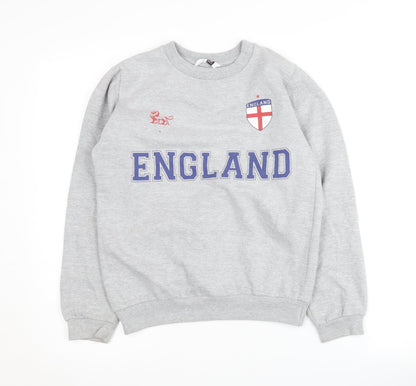 PEPCO Boys Grey England Sweatshirt 10-11 Years Crew Neck