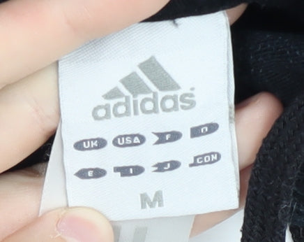 Adidas Women's Black Hoodie Medium with Logo