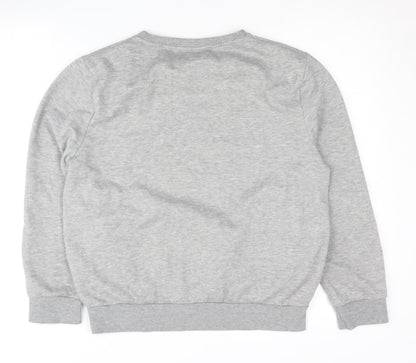 Womens UK Size M Disney Grey Pullover Sweatshirt