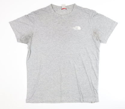 The North Face Men's Grey Medium Crew Neck T-Shirt