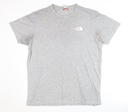 The North Face Men's Grey Medium Crew Neck T-Shirt