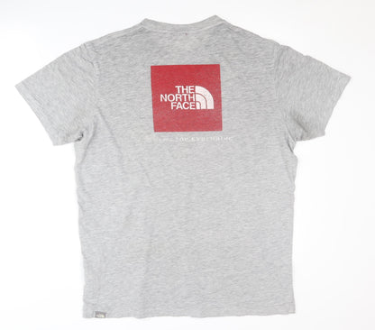 The North Face Men's Grey Medium Crew Neck T-Shirt