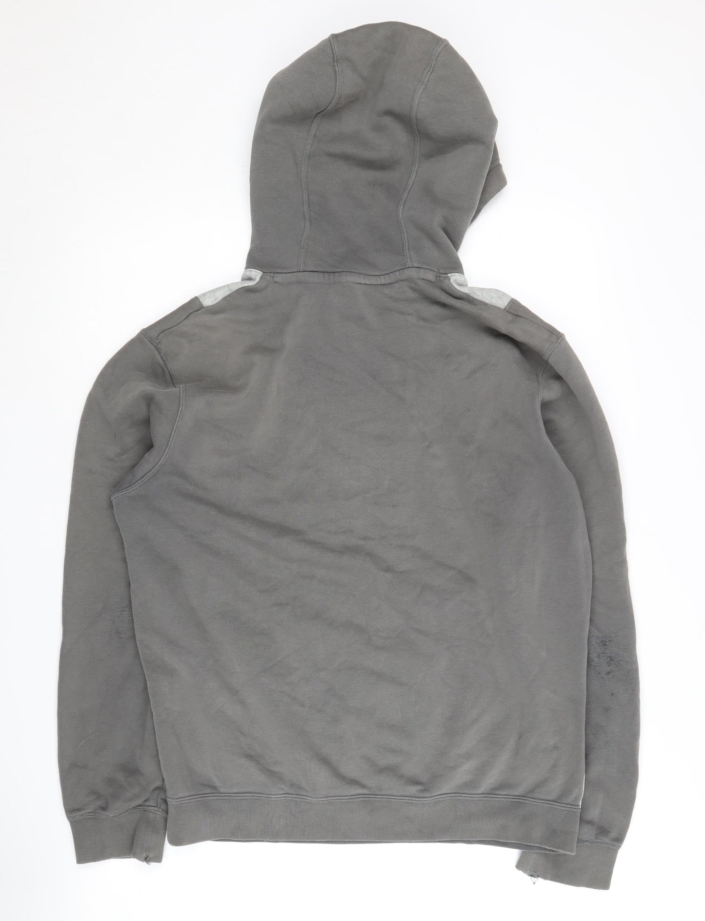 Unisex Adults UK Size S Nike Grey Pullover Hoodie