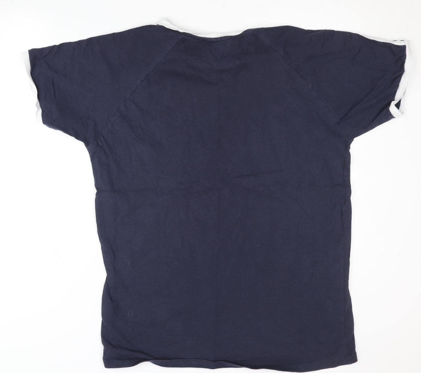 Adidas Men's Blue XL Crew Neck T-Shirt