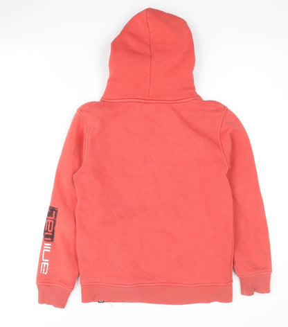 Animal Boys Orange Hoodie 9-10 Years Pullover Style