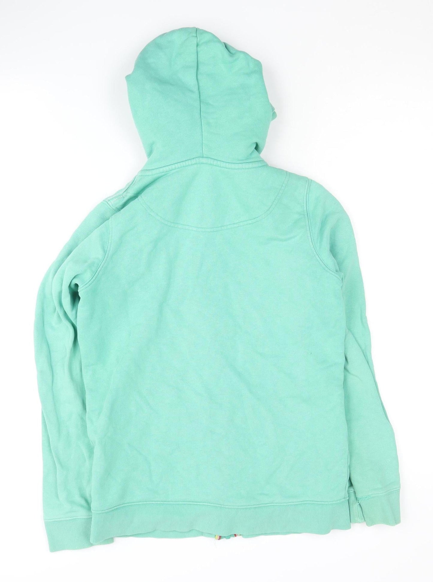 Joules Girls Green Full Zip Cotton Hoodie, Size 1 Year