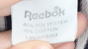 Reebok Men's XL Multicoloured Striped Polo Shirt