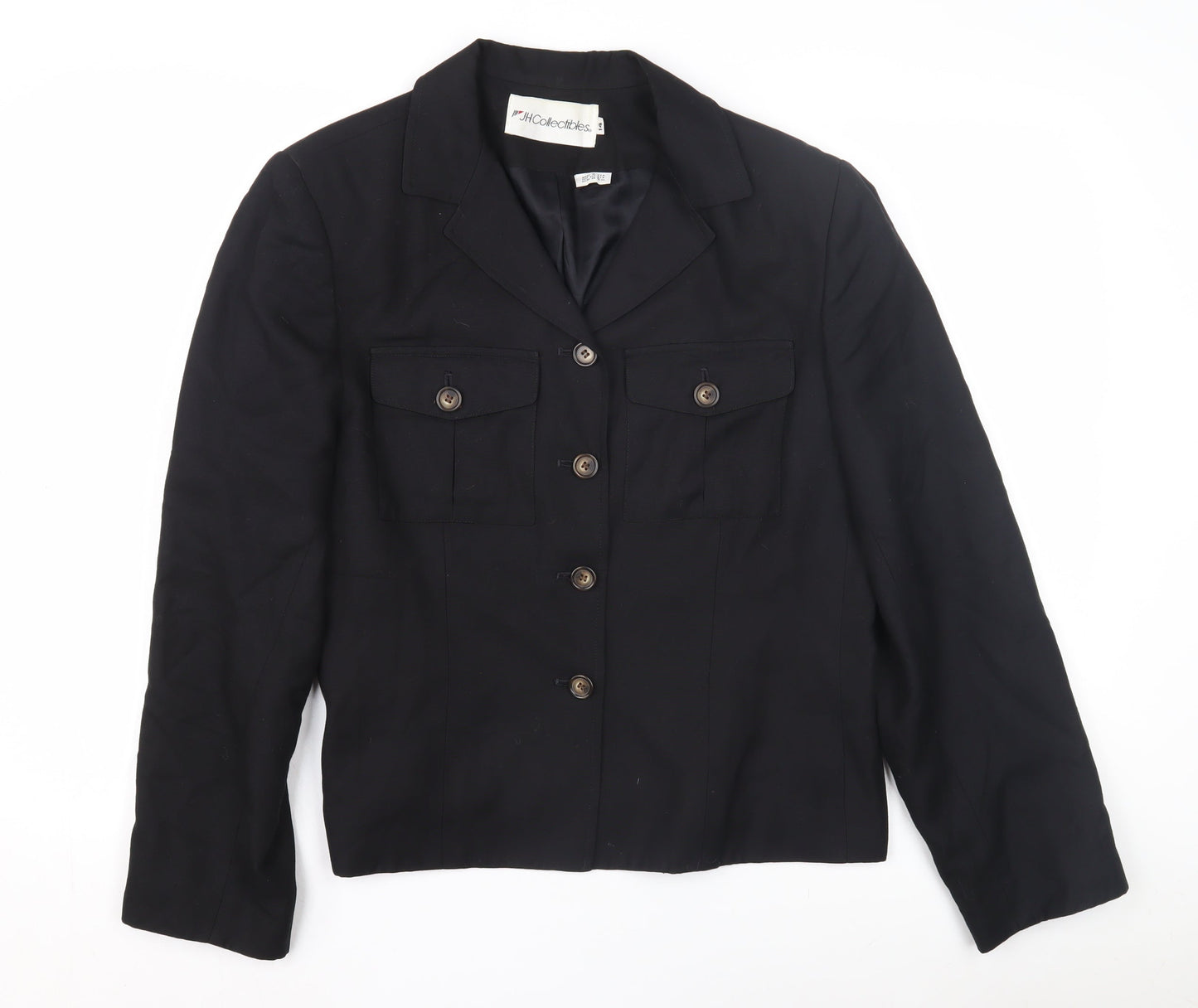 JH Collectibles Women's Black Size 14 Regular Jacket