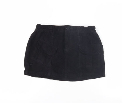 BDG Women's Black Cargo Skirt S Corduroy Casual
