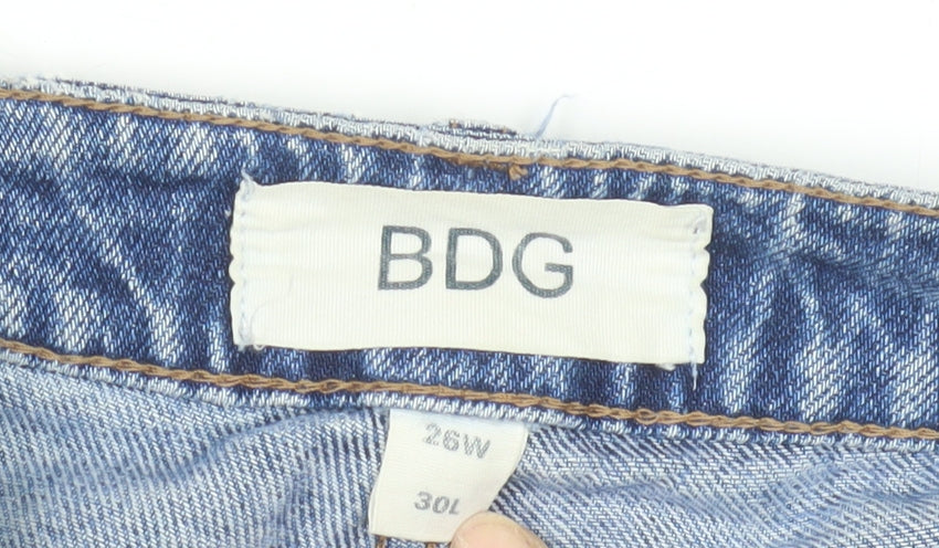 BDG Men's Blue Distressed Denim Jeans, Size M