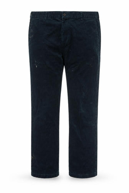 Mens UK Size 40 Marks and Spencer Regular Fit Casual Black Trousers
