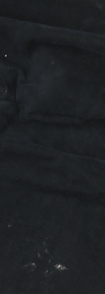 Marks and Spencer Men's Black Corduroy Trousers 40R