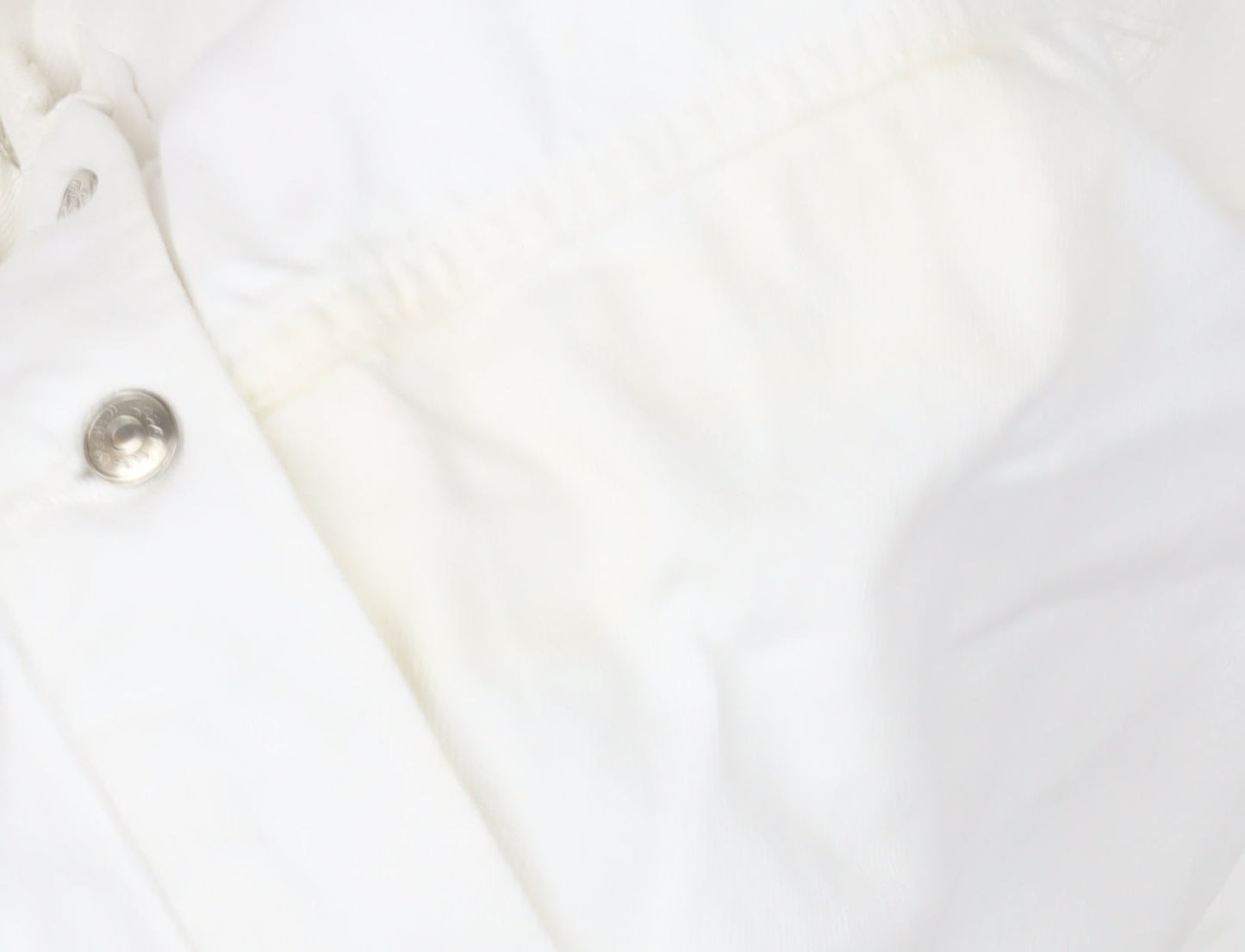 Zara Men's White Cotton Basic Jacket XS