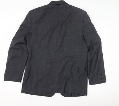 Austin Reed Men's Grey Wool Blazer, Size 40S