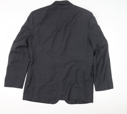 Austin Reed Men's Grey Wool Blazer, Size 40S